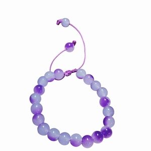 Purple Beaded Bracelet